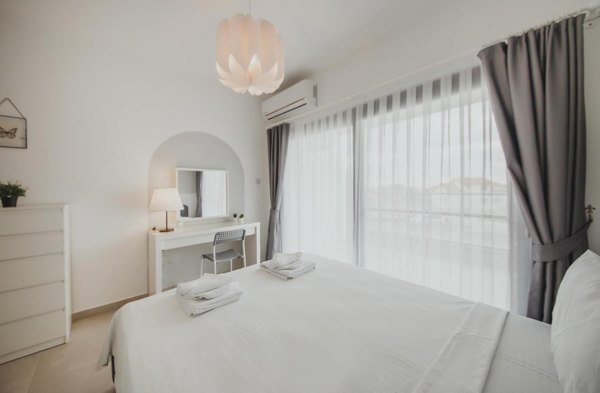 Terra Apartments In Caesar Blue Resort, Fixed Lunch Till 3Pm, Gym, Heated Pool, Sauna, Kids Club Rizokarpaso Exterior foto